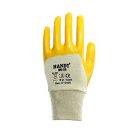 Handy HN-06 Sarı Nitril İş Eldiveni