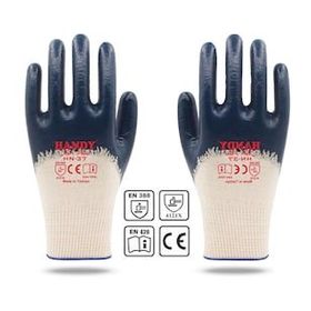 Handy HN-37 Nitril Kaplama Sanayi Usta Eldiveni Koruyucu Eldiven