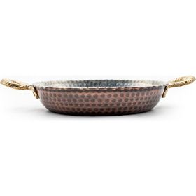 Handygoo Kalın Bronz 24 cm Bakır Tava