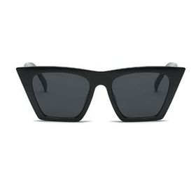 Hane14 6293 Siyah Designer Cat Eye Köşeli Bayan Kadın Güneş Gözlüğü