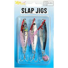 Hanfish Slap Jigs Naturel Mix 7 gr LRF Jig Yem