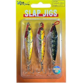 Hanfish Slap Jigs Shrimp Mix 10 gr Suni Yem
