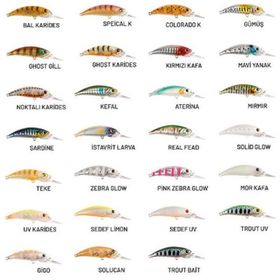 Hanfish Zıpır 50 mm 4.5 gr Uzun Gaga Lrf Yemi