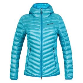 Hannah Ary Blue Atoll Stripe Kadın Outdoor Mont