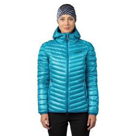 Hannah Ary Blue Atoll Stripe Kadın Outdoor Mont