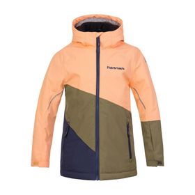 Hannah Kigali Cantaloupe/Burnt Olive Jr Çocuk Kayak Mont