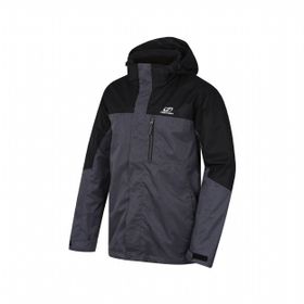 Hannah Sigfred 3 in 1 Mel - Anthracite Outdoor Ceket