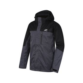 Hannah Sigfred 3 in 1 Mel - Anthracite Outdoor Ceket