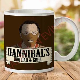 Hannibals Bbq Bar And Grill Baskılı Kupa