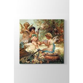 Hans Zatzka - Musician Angels Tablosu