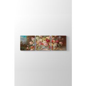 Hans Zatzka - Spring Flowers Tablosu