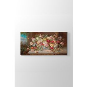 Hans Zatzka - Spring Flowers Tablosu