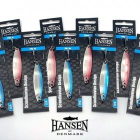 Hansen PilgrimYeni 8.9 cm 32 g Silver/blue Kaşık
