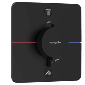 Hansgrohe 15583670 Shower Select Comfort Q Ankastre 2 Çıkış Satin Siyah Termostat