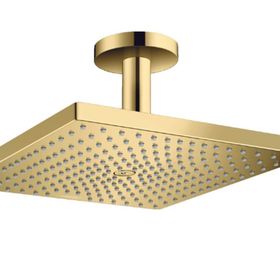 Hansgrohe 26250990 HG Raindance 300 1 Jet Tavan Bağlantısı ile Parlak Altın Optik E Tepe Duşu
