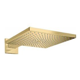 Hansgrohe 26250990 HG Raindance 300 1 Jet Tavan Bağlantısı ile Parlak Altın Optik E Tepe Duşu
