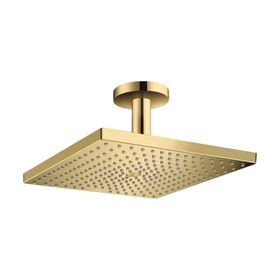 Hansgrohe 26250990 HG Raindance 300 1 Jet Tavan Bağlantısı ile Parlak Altın Optik E Tepe Duşu