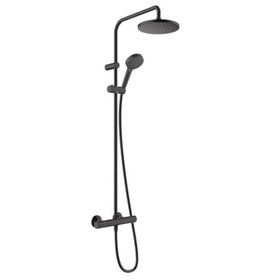 Hansgrohe 26272670 Vernis Blend 200 Reno Satin Siyah Duş Kolonu