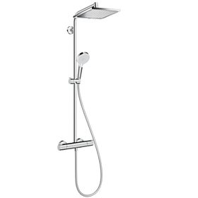 Hansgrohe 27298000 Crometta 240 1 Jet Banyo Termostatı İle S Duş Kolonu