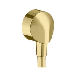 Hansgrohe 27454990 FixFit Parlak Altın Optik Gönye Çıkış Dirseği