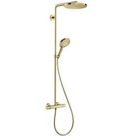 Hansgrohe 27633990 Raindance Select S 240 Termostatlı Parlak Altın Duş Kolonu
