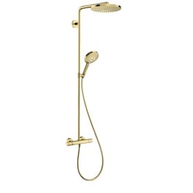 Hansgrohe 27633990 Raindance Select S 240 Termostatlı Parlak Altın Duş Kolonu