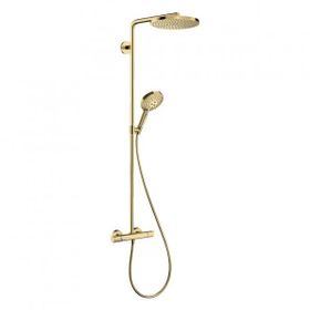 Hansgrohe 27633990 Raindance Select S 240 Termostatlı Parlak Altın Duş Kolonu