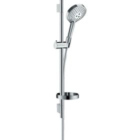 Hansgrohe 27669000 120 3 Jet Powderrain 125 cm Duş Hortumu İle Raindance Select S Duş Askı Seti