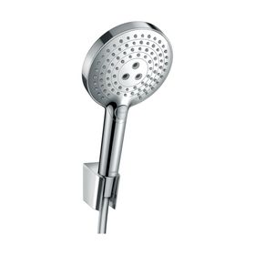 Hansgrohe 27669000 120 3 Jet Powderrain 125 cm Duş Hortumu İle Raindance Select S Duş Askı Seti