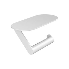 Hansgrohe 27928700 Wallstoris Raflı Satin Beyaz Tuvalet Kağıtlığı