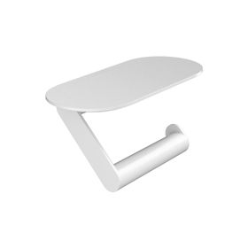 Hansgrohe 27928700 Wallstoris Raflı Satin Beyaz Tuvalet Kağıtlığı