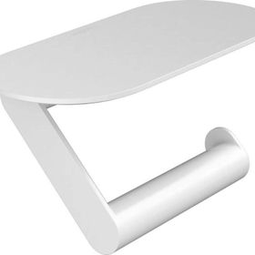 Hansgrohe 27928700 Wallstoris Raflı Satin Beyaz Tuvalet Kağıtlığı