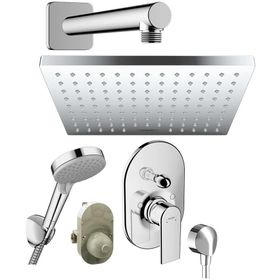 Hansgrohe 3 Vernis Duş Ankastre Seti