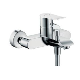 Hansgrohe 31480000 Metris Tek Kollu Aplike Krom Banyo Bataryası