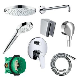 Hansgrohe 31945000 Focus Ankastrre Gagasız Duş Seti