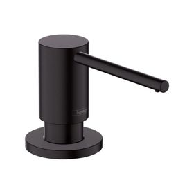 Hansgrohe 40438670 A41 Eviye Satin Siyah Sıvı Sabunluk