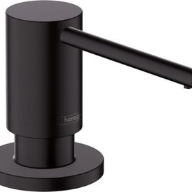 Hansgrohe 40438670 A41 Eviye Satin Siyah Sıvı Sabunluk