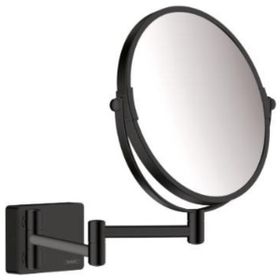 Hansgrohe 41791670 Addstoris Satin Siyah Makyaj Aynası