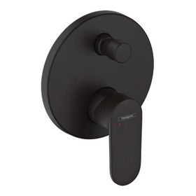 Hansgrohe 71466670 Satin Siyah Vernis Tek Kollu Banyo Bataryası