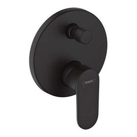 Hansgrohe 71466670 Satin Siyah Vernis Tek Kollu Banyo Bataryası