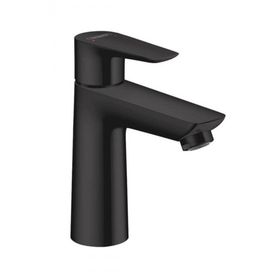 Hansgrohe 71710670 Talis E Tek Kollu 110 Kumandalı Satin Siyah Lavabo Bataryası