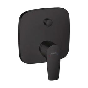 Hansgrohe 71745670 Ankastre Montaj Talis E Tek Kollu Satin Siyah Banyo Bataryası