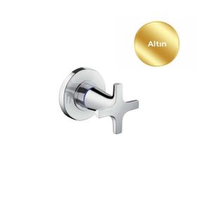 Hansgrohe 71976990 Logis Classic Ankastre Sıva Üstü Altın Stop Valf