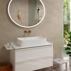 Hansgrohe 73350140 Tecturis S 165 Mat Bronz Ankastre Lavabo Bataryası