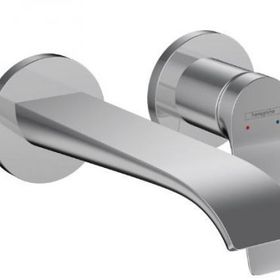 Hansgrohe 75050000 Ankastre Duvara Monte 19,2 cm gaga ile Vivenis Tek Kollu Lavabo Bataryası