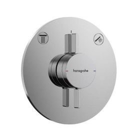 Hansgrohe 75418000 DuoTurn S 2 Çıkış için Ankastre Banyo Bataryası