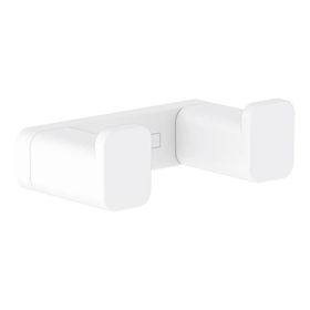 Hansgrohe Addstoris Satin Beyaz İkili Askılık