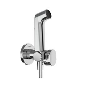 Hansgrohe Bidette 1 Jet S EcoSmart+ Sıcak Soğuk Su için Duş Askısı ve 125 cm Duş Hortumu ile El Duşu