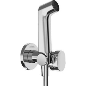 Hansgrohe Bidette 1 Jet S EcoSmart+ Sıcak Soğuk Su için Duş Askısı ve 125 cm Duş Hortumu ile El Duşu
