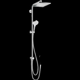 Hansgrohe E 27289000 240 1 Jet Ecosmart 9 lt/dk Reno Kare Tepe Duşlu Crometta Duş Kolonu